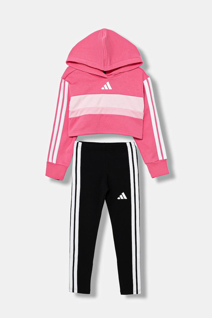 Детский спортивный костюм adidas цвет розовый JI6216 Детский спортивный костюм adidas цвет розовый JI6216