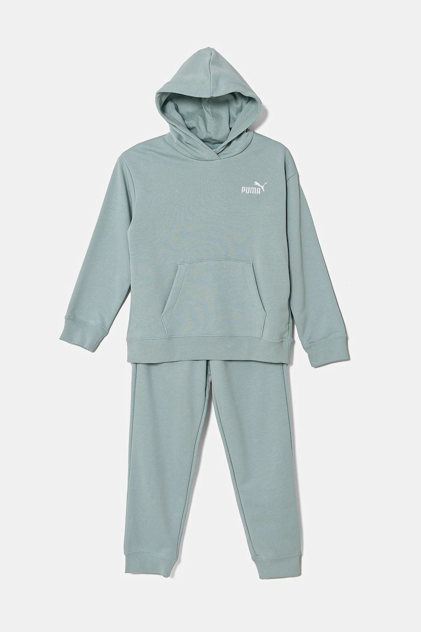 Puma trening copii Loungewear Suit TR culoarea turcoaz, 686304 Puma trening copii Loungewear Suit TR culoarea turcoaz, 686304