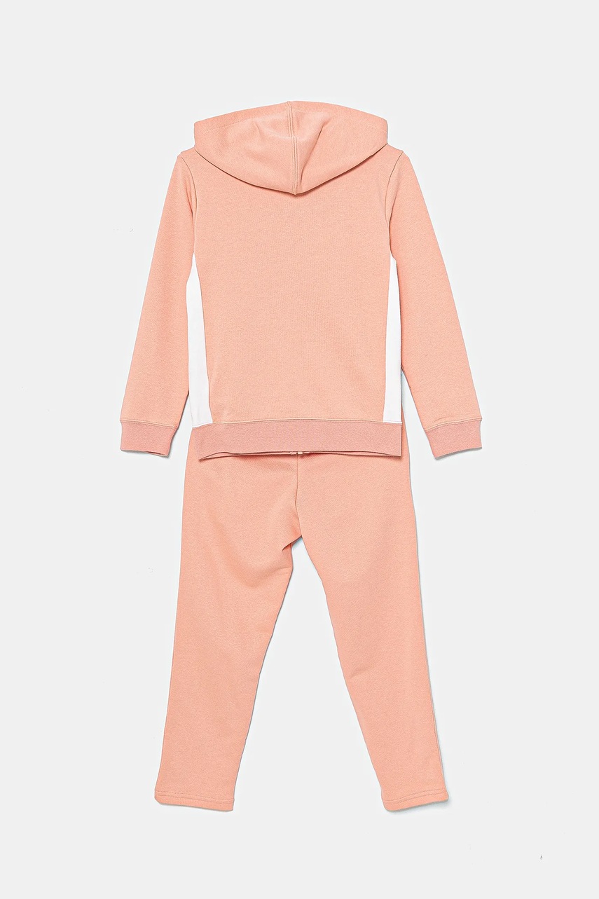 Детский спортивный костюм Puma Metallic Hooded Sweat Suit TR цвет оранжевый 686305 Детский спортивный костюм Puma Metallic Hooded Sweat Suit TR цвет оранжевый 686305