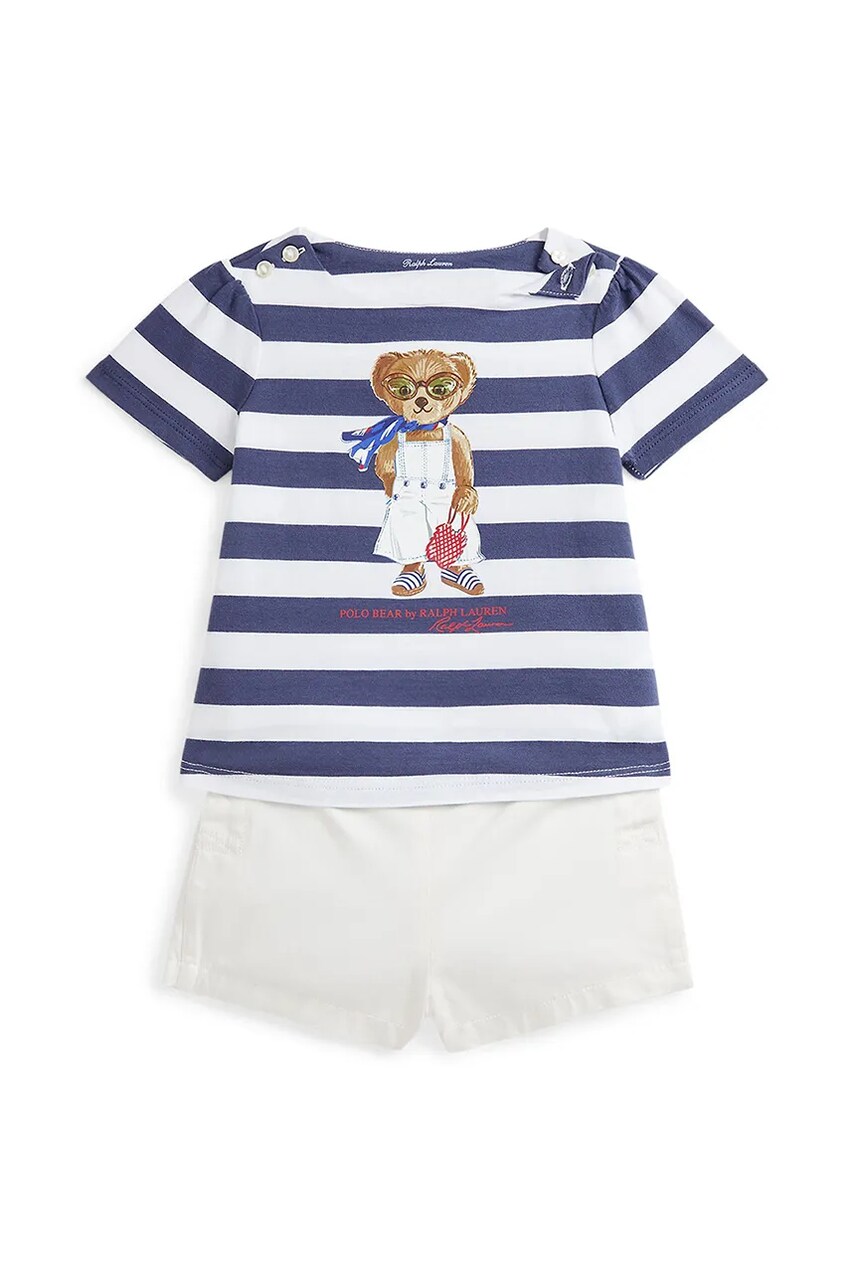 Levně Souprava Polo Ralph Lauren tmavomodrá barva, 310966515001