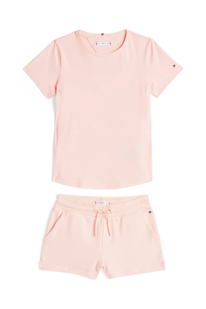Детский комплект Tommy Hilfiger цвет оранжевый KG0KG08454