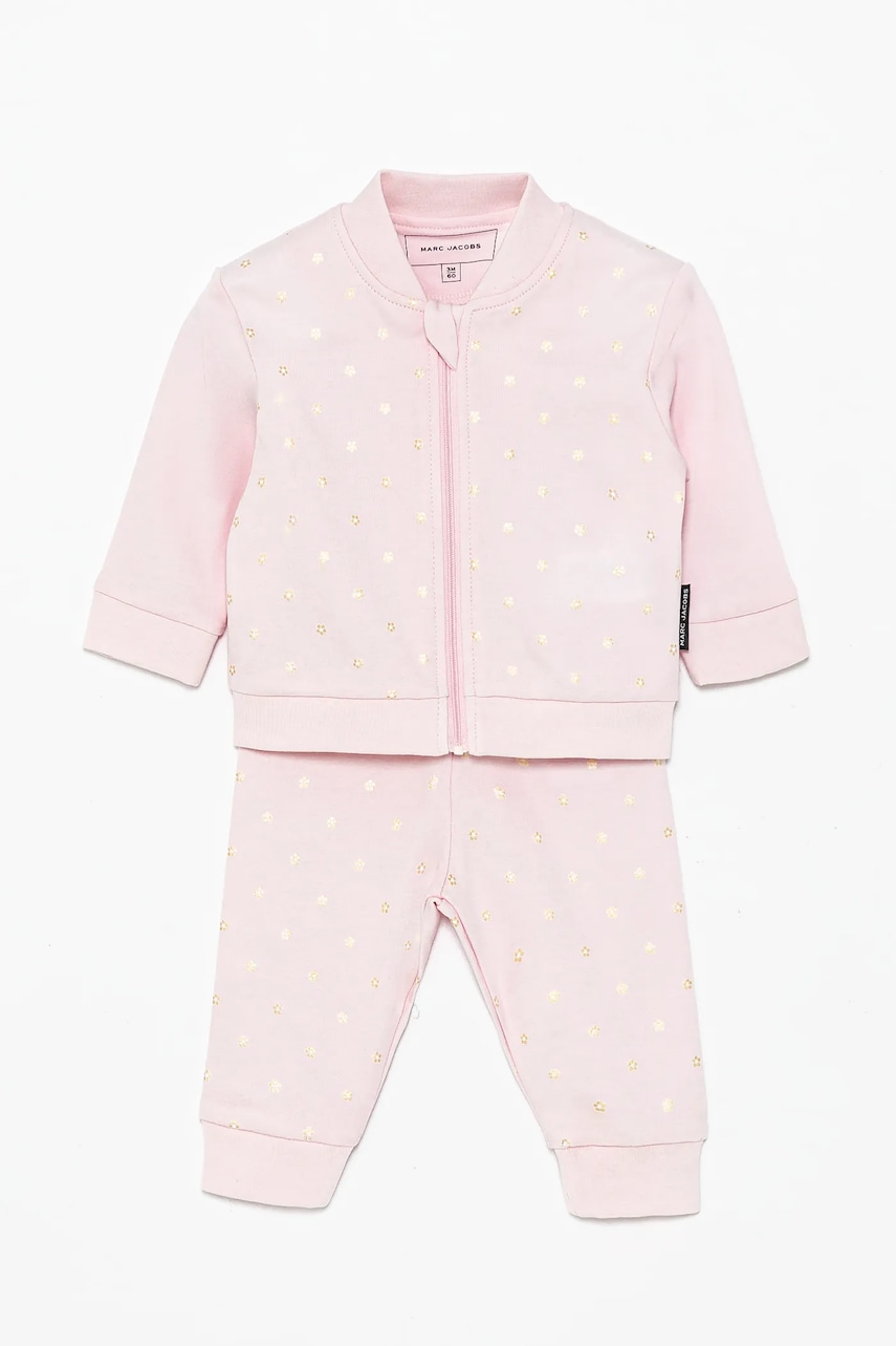 Комплект для младенцев Marc Jacobs цвет розовый W60512 Комплект для младенцев Marc Jacobs цвет розовый W60512