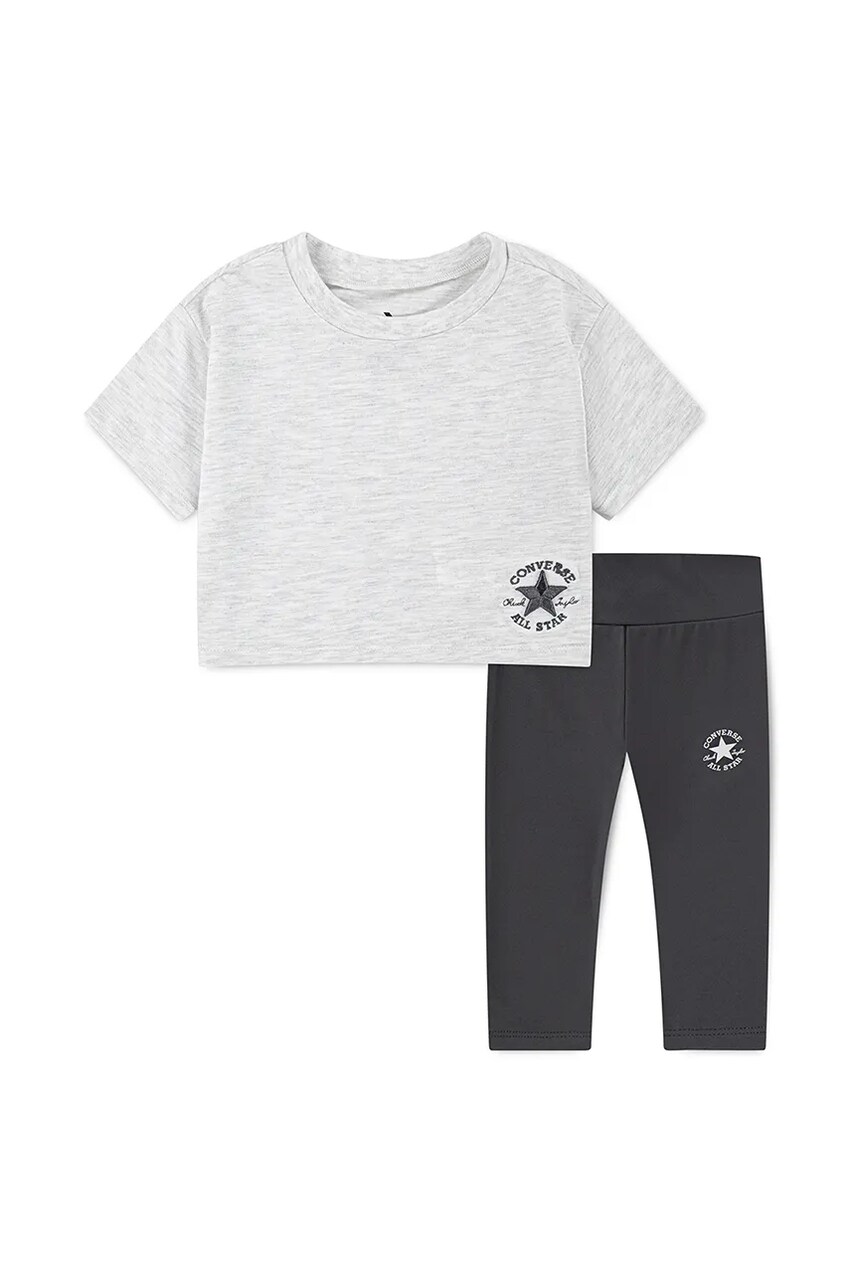 Converse compleu bebe culoarea gri, 1CH010