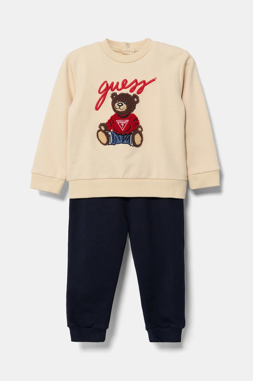 Guess trening din bumbac pentru bebelusi