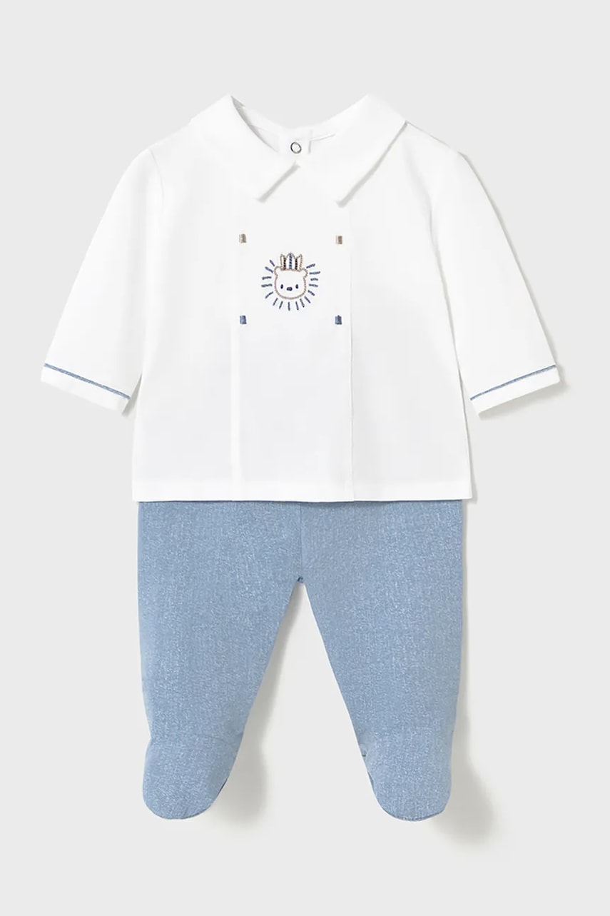 Mayoral Newborn set de bumbac pentru bebelusi 1558 Mayoral Newborn set de bumbac pentru bebelusi 1558