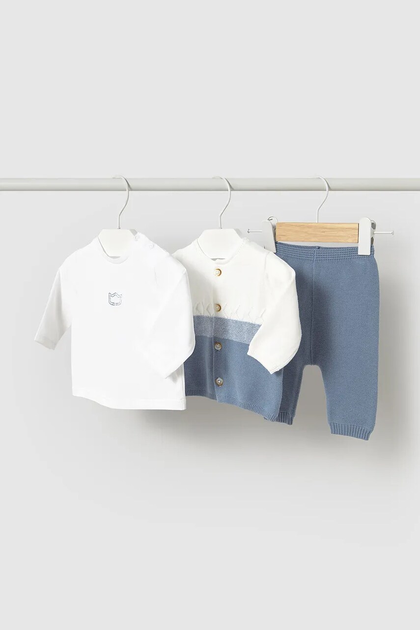 Mayoral Newborn set de bumbac pentru bebelusi 1560 Mayoral Newborn set de bumbac pentru bebelusi 1560