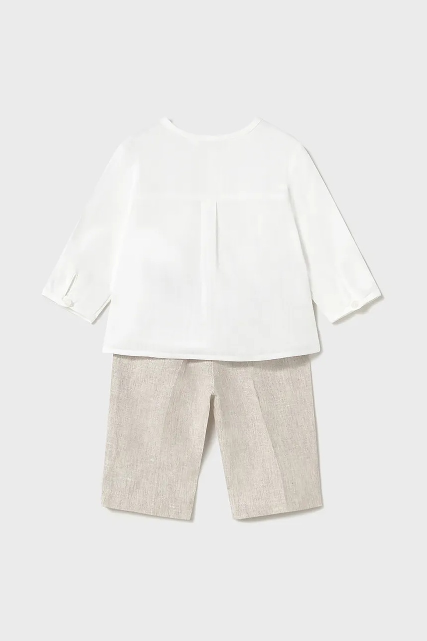 Детский хлопковый комплект Mayoral Newborn цвет зелёный 1564