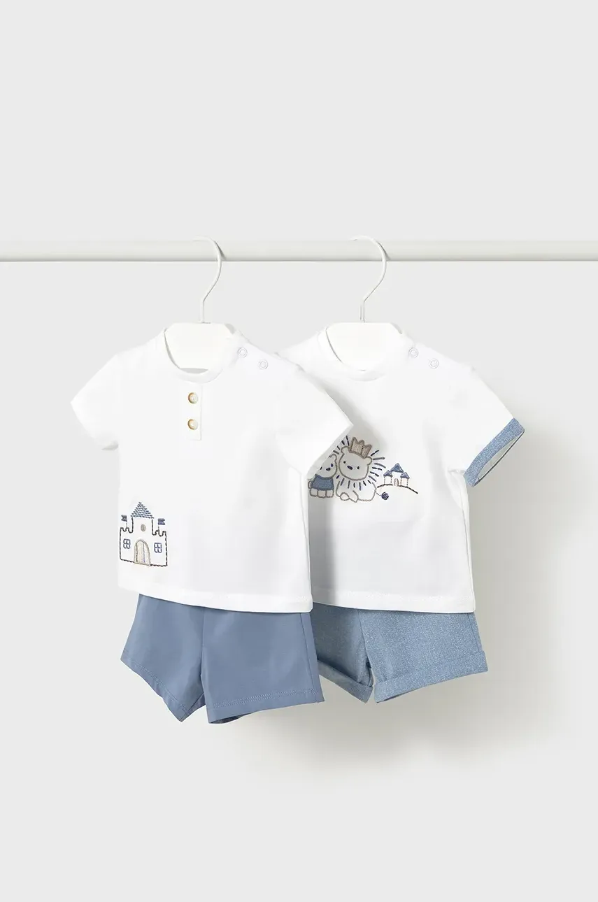 Mayoral Newborn set de bumbac pentru bebelusi 1610 Mayoral Newborn set de bumbac pentru bebelusi 1610
