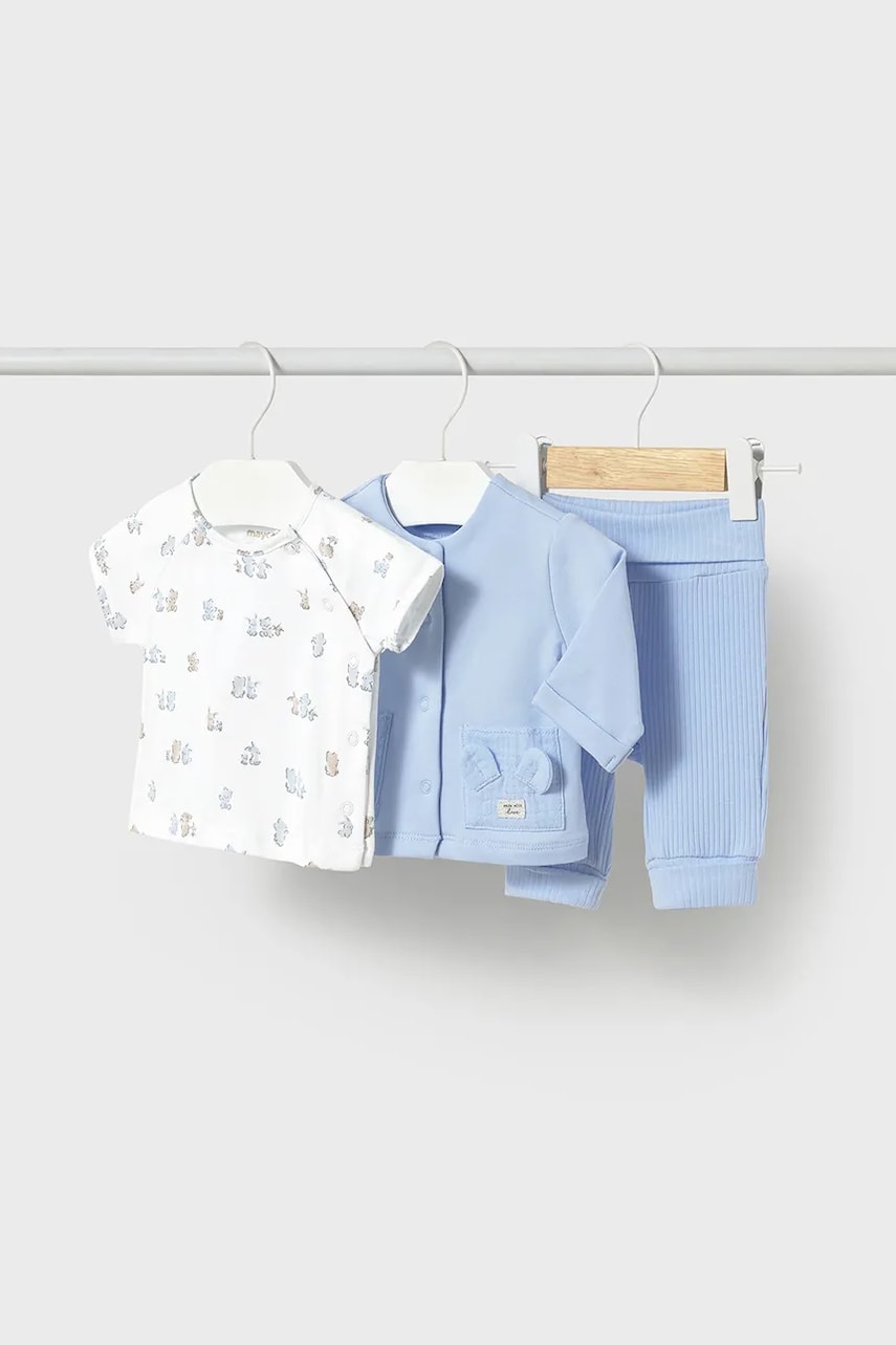 Mayoral Newborn set de bumbac pentru bebelusi 1877 Mayoral Newborn set de bumbac pentru bebelusi 1877
