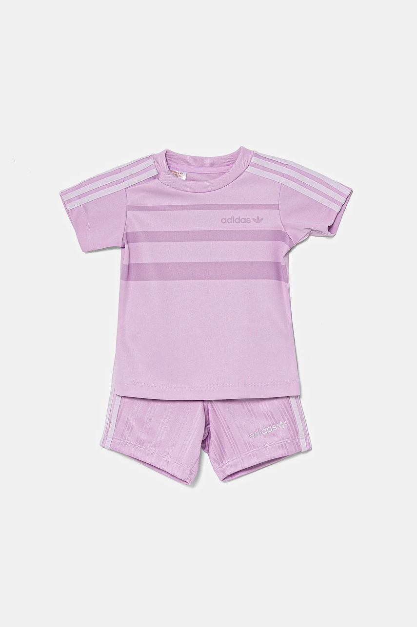 adidas Originals compleu bebe culoarea violet, JC6617