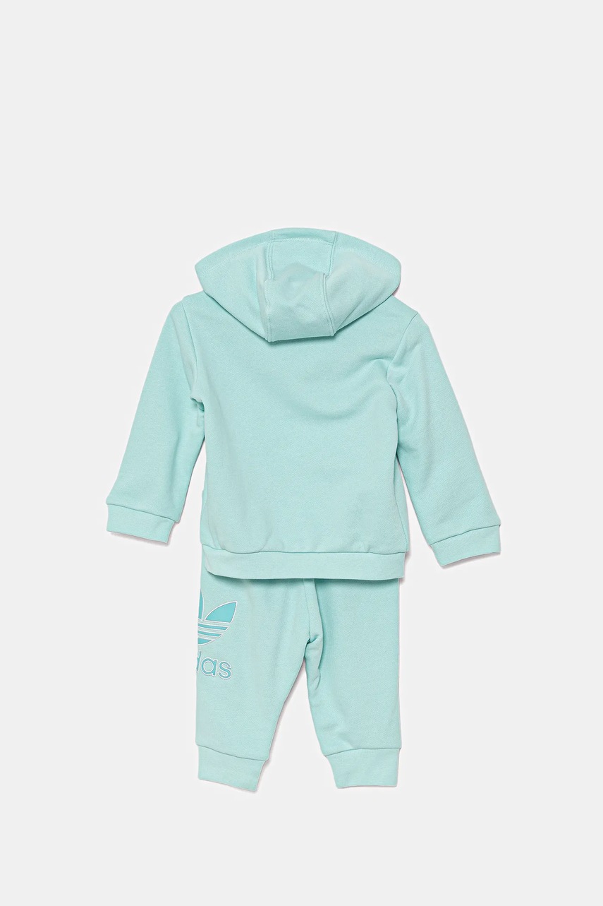 Спортивный костюм для младенцев adidas Originals цвет бирюзовый JC6590