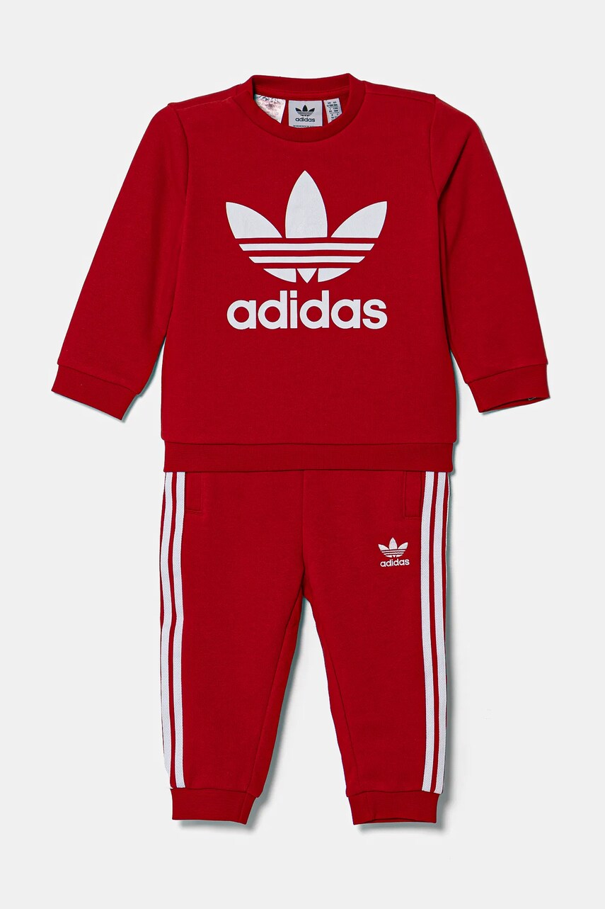 adidas Originals trening copii culoarea roșu, JC6510