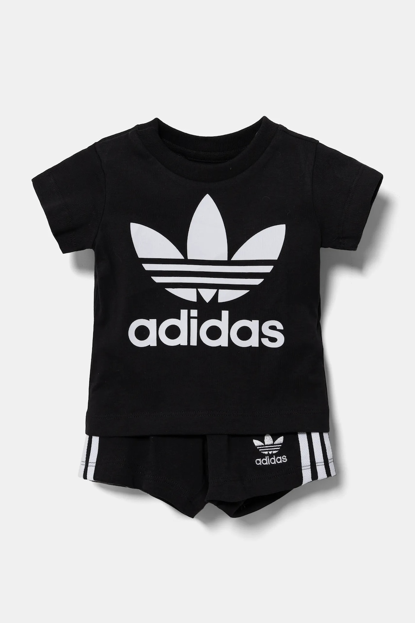 adidas Originals compleu bebe culoarea negru, JC6583