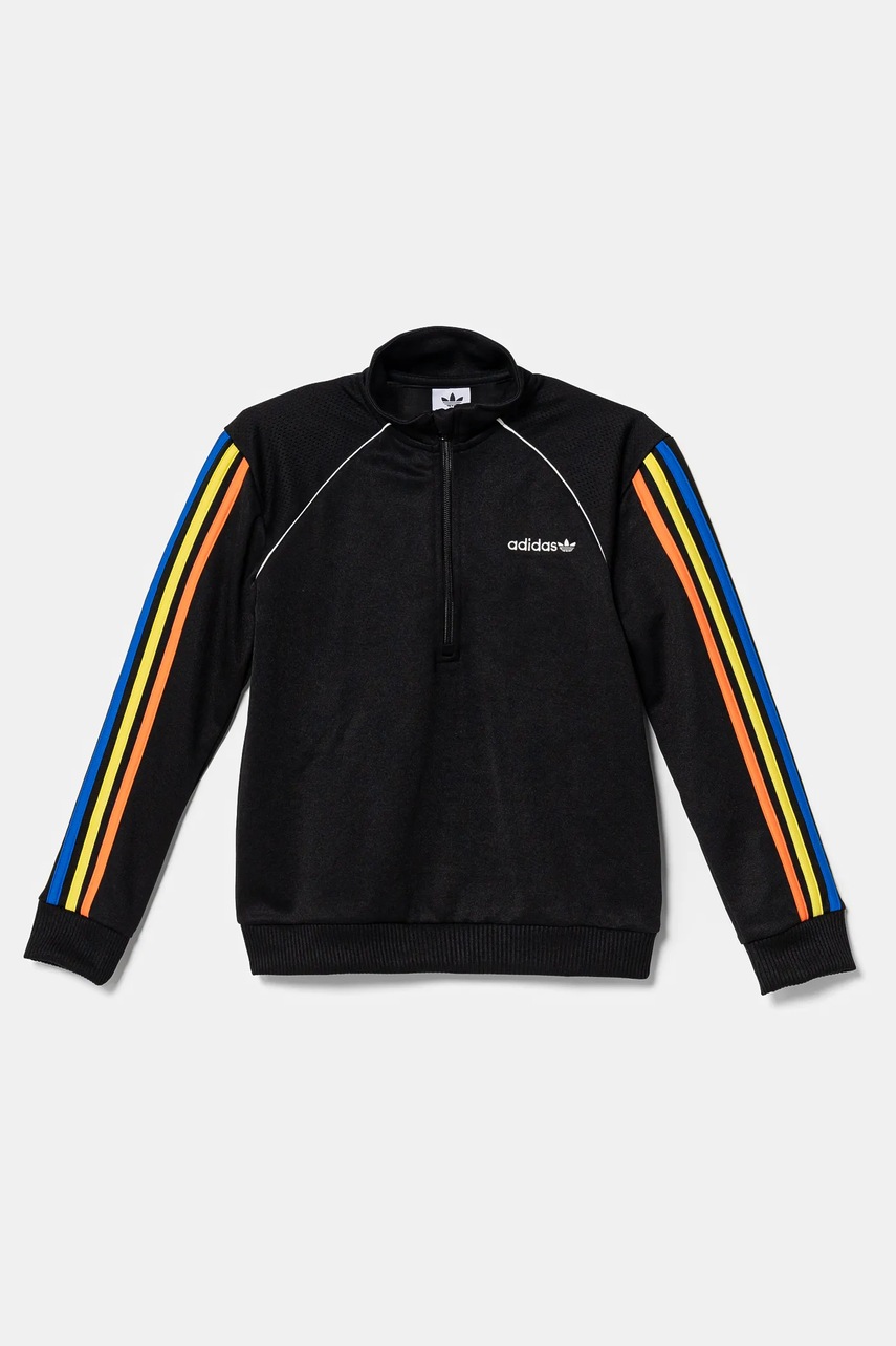 Детская кофта adidas Originals цвет чёрный с аппликацией JC8402 Детская кофта adidas Originals цвет чёрный с аппликацией JC8402
