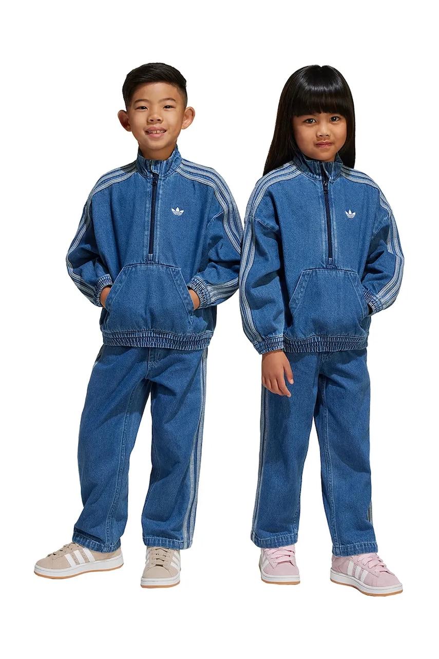Levně Dětská souprava adidas Originals modrá barva, JC7871