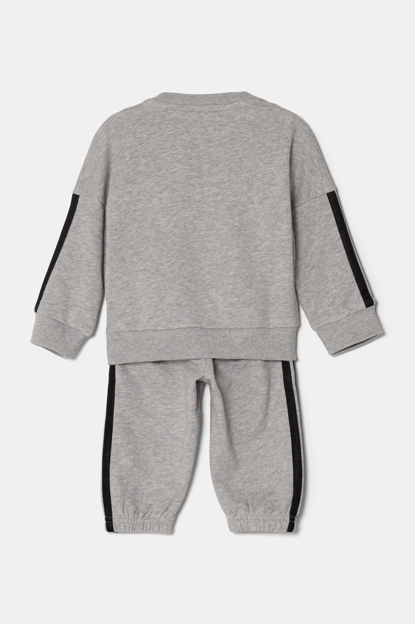 Дитячий спортивний костюм adidas колір сірий JD8163