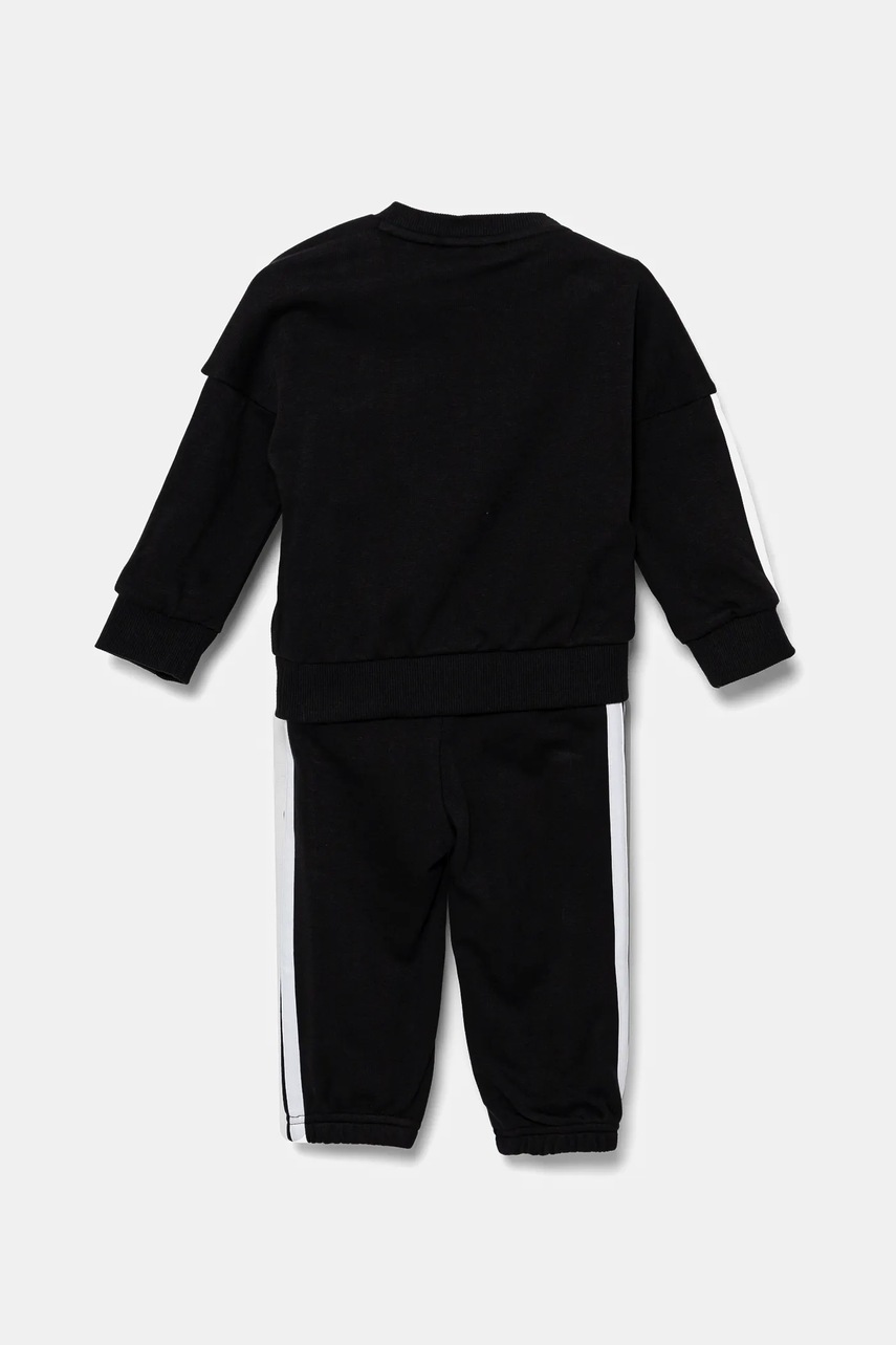 Спортивный костюм для младенцев adidas цвет чёрный JD6481 Спортивный костюм для младенцев adidas цвет чёрный JD6481
