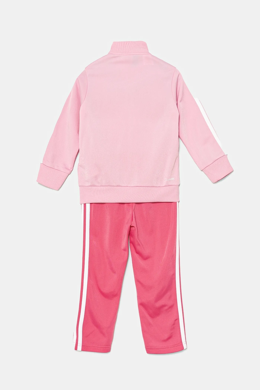 Спортивный костюм для младенцев adidas цвет розовый JI6217 Спортивный костюм для младенцев adidas цвет розовый JI6217