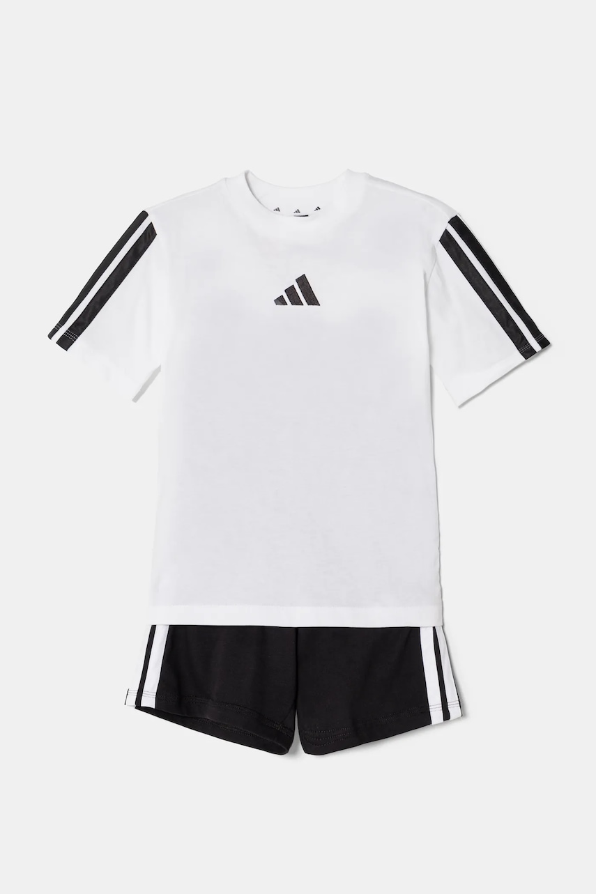 Детский комплект из хлопка adidas цвет белый JE1401 Детский комплект из хлопка adidas цвет белый JE1401