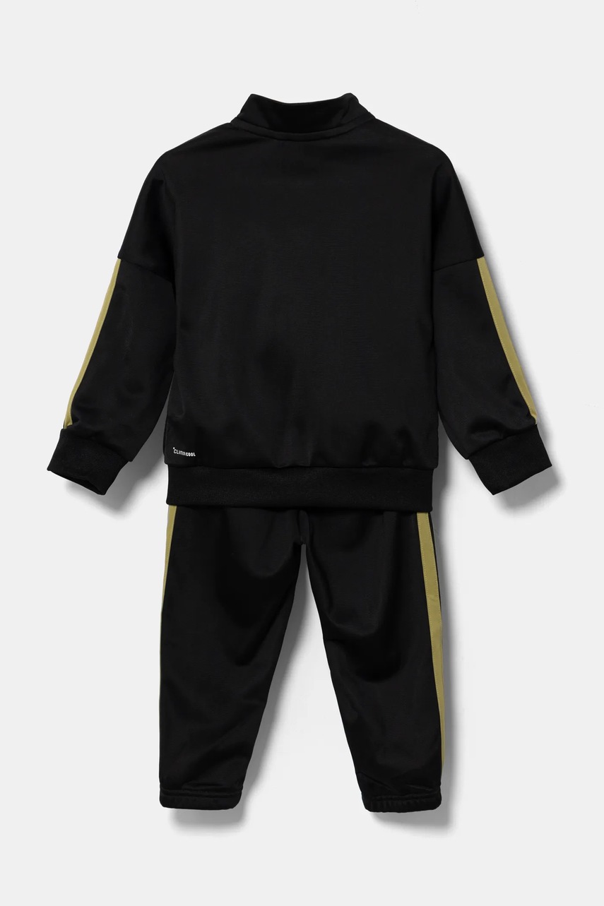 Спортивный костюм для младенцев adidas цвет чёрный JC8857 Спортивный костюм для младенцев adidas цвет чёрный JC8857
