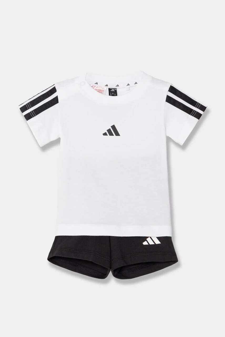 adidas compleu copii culoarea alb, JD8164