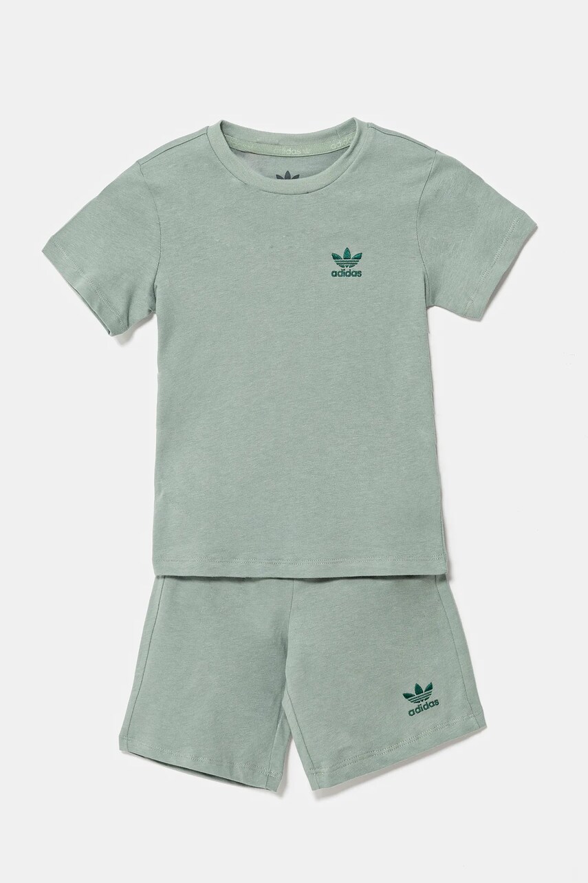 adidas Originals compleu copii culoarea verde, JI5810