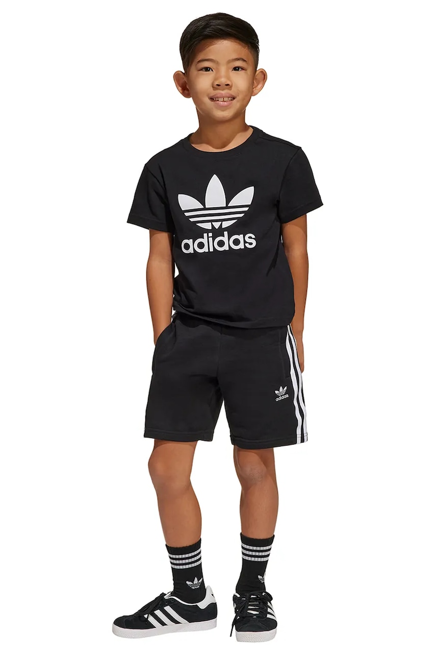 adidas Originals compleu copii culoarea negru, JC9155 adidas Originals compleu copii culoarea negru, JC9155