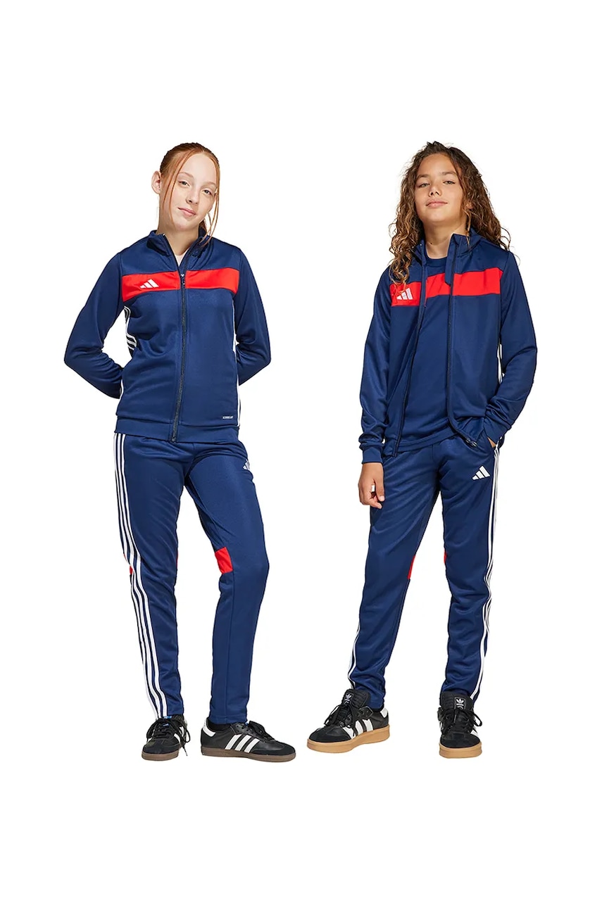 adidas Performance trening copii culoarea albastru marin, JD0626 adidas Performance trening copii culoarea albastru marin, JD0626