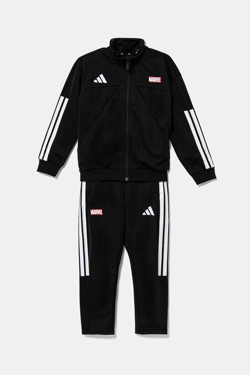 Дитячий спортивний костюм adidas MRVL колір чорний JF3657