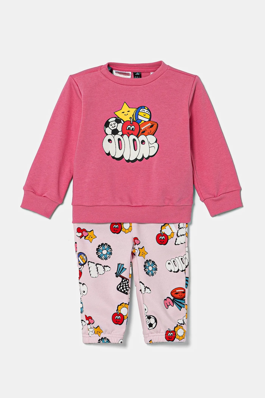 adidas trening copii culoarea roz, JD0061