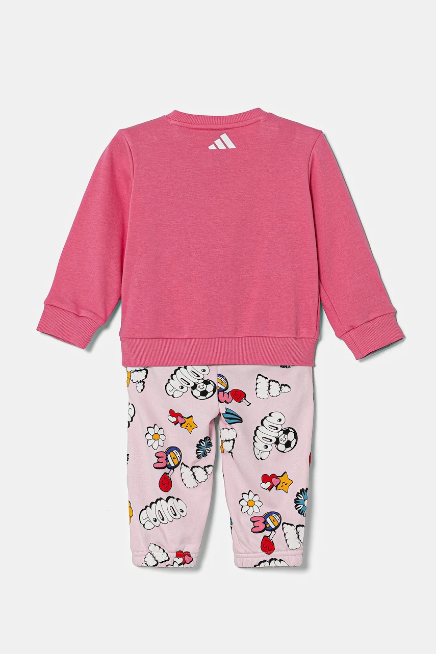 Детский спортивный костюм adidas цвет розовый JD0061 Детский спортивный костюм adidas цвет розовый JD0061