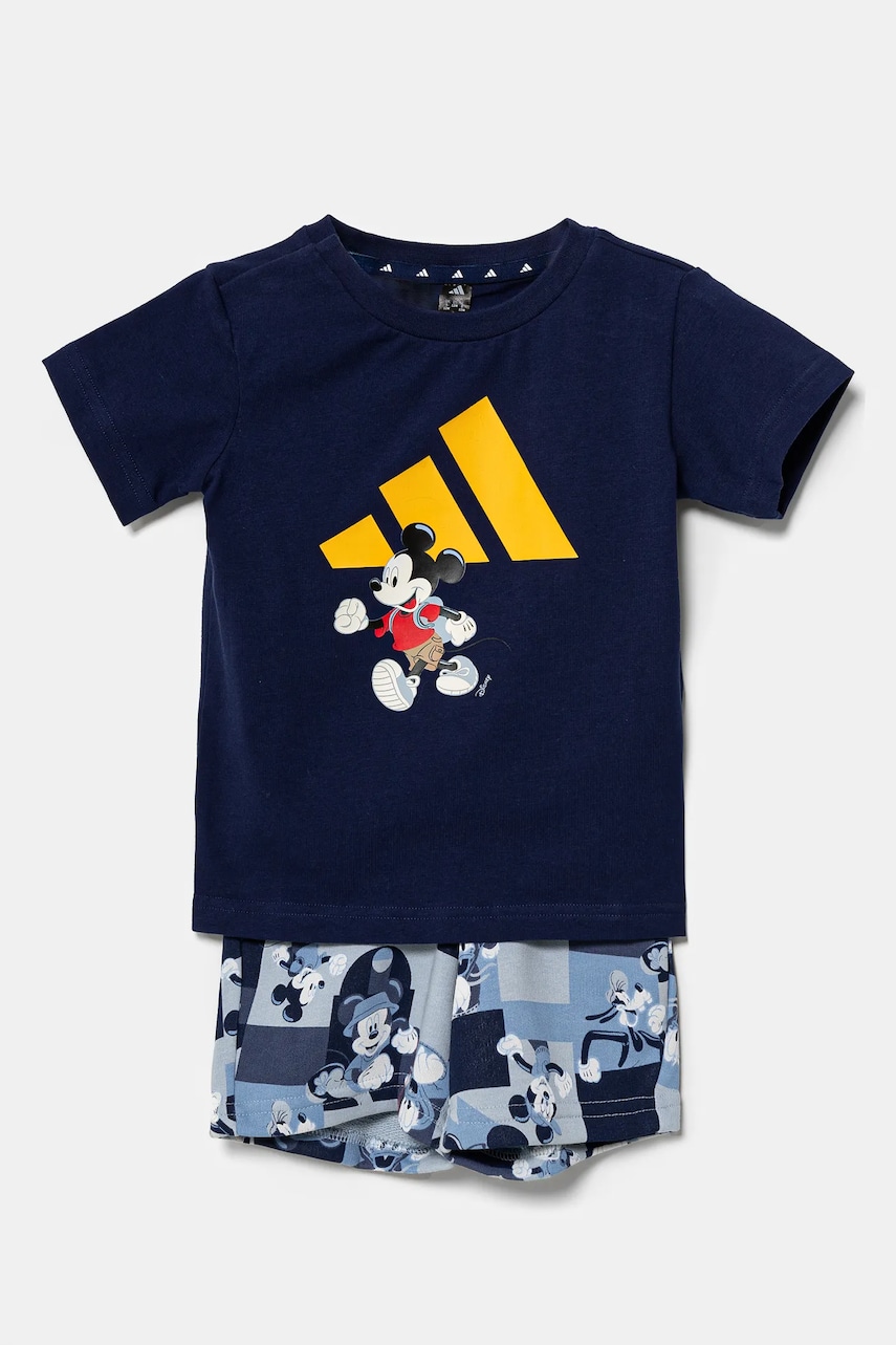 adidas compleu copii x Disney culoarea albastru marin, JD0377 adidas compleu copii x Disney culoarea albastru marin, JD0377