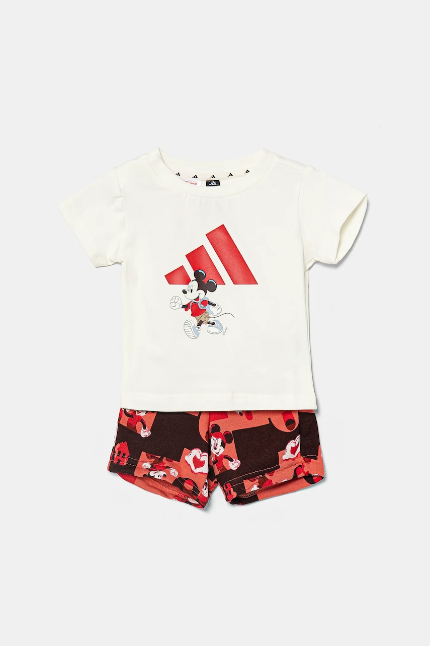 adidas compleu bebe culoarea rosu, JF3625 adidas compleu bebe culoarea rosu, JF3625