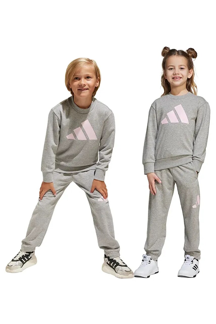 adidas trening copii culoarea gri, JC9727