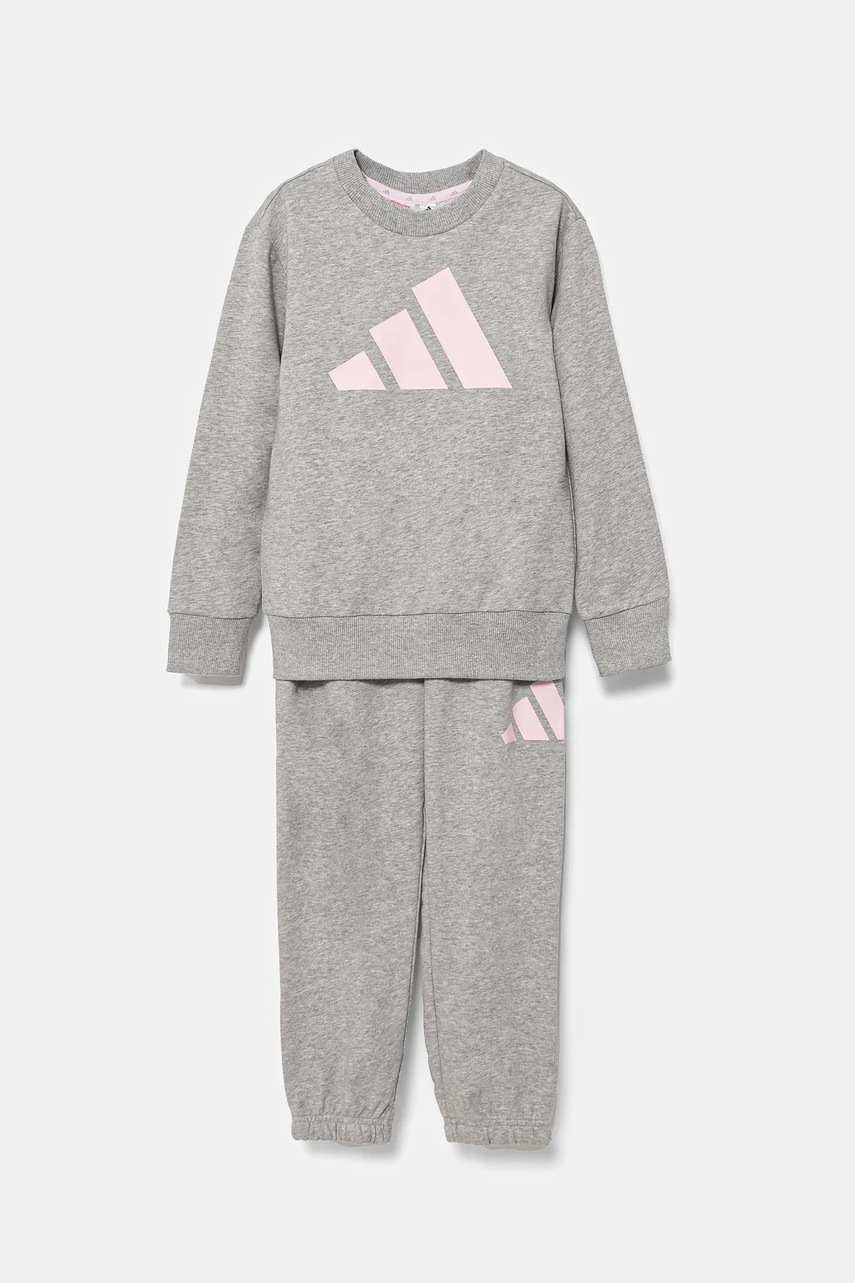 Дитячий спортивний костюм adidas колір сірий JC9727