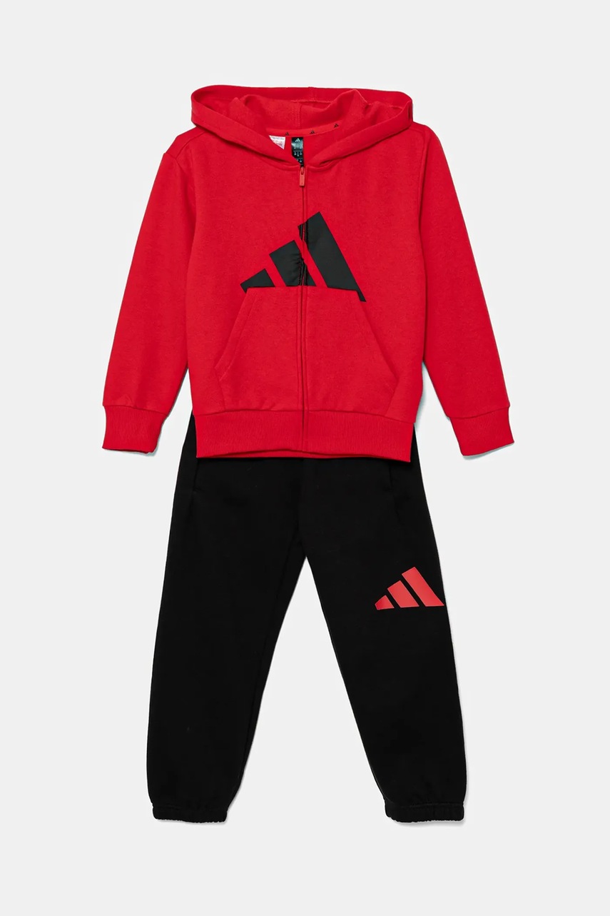 Детский спортивный костюм adidas цвет красный JC9730 Детский спортивный костюм adidas цвет красный JC9730