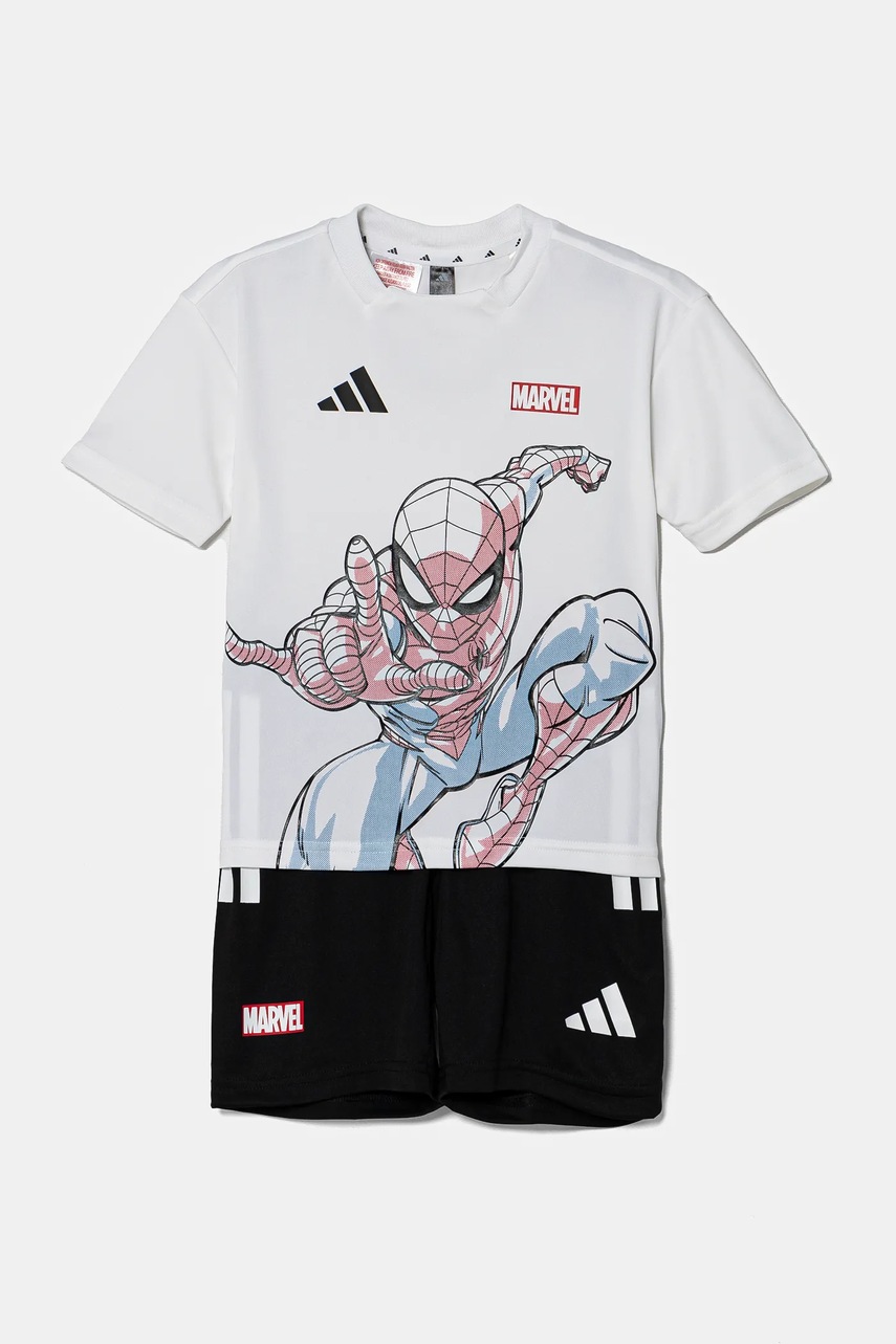 Детский комплект adidas MRVL цвет белый JF3655 Детский комплект adidas MRVL цвет белый JF3655