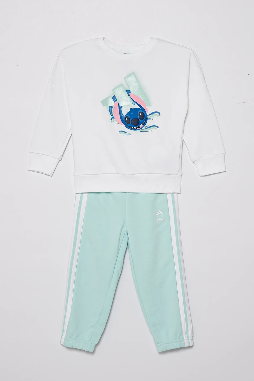 adidas trening copii x Disney culoarea alb, JD0380