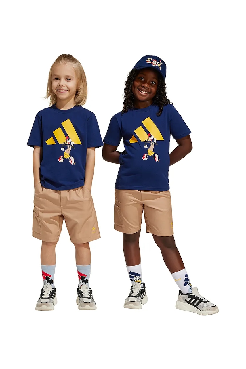 adidas compleu copii culoarea albastru marin, JD4548