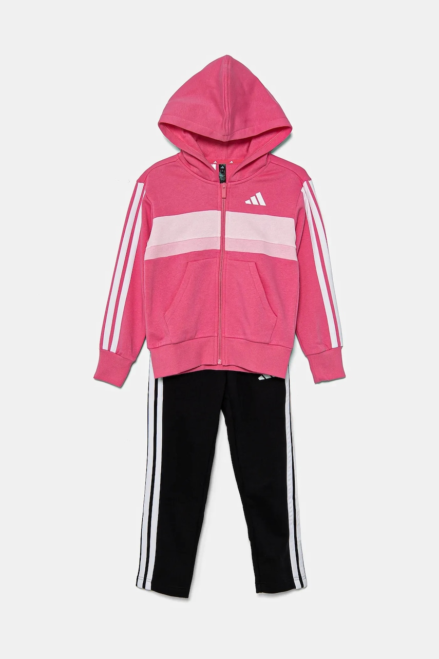 Детский спортивный костюм adidas цвет розовый JC7521 Детский спортивный костюм adidas цвет розовый JC7521