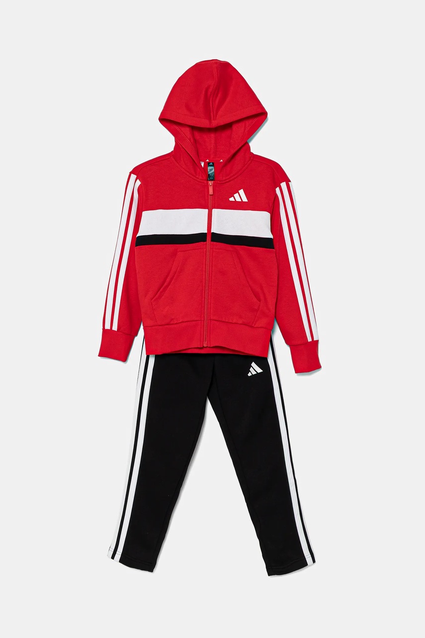Детский спортивный костюм adidas цвет красный JC7522 Детский спортивный костюм adidas цвет красный JC7522