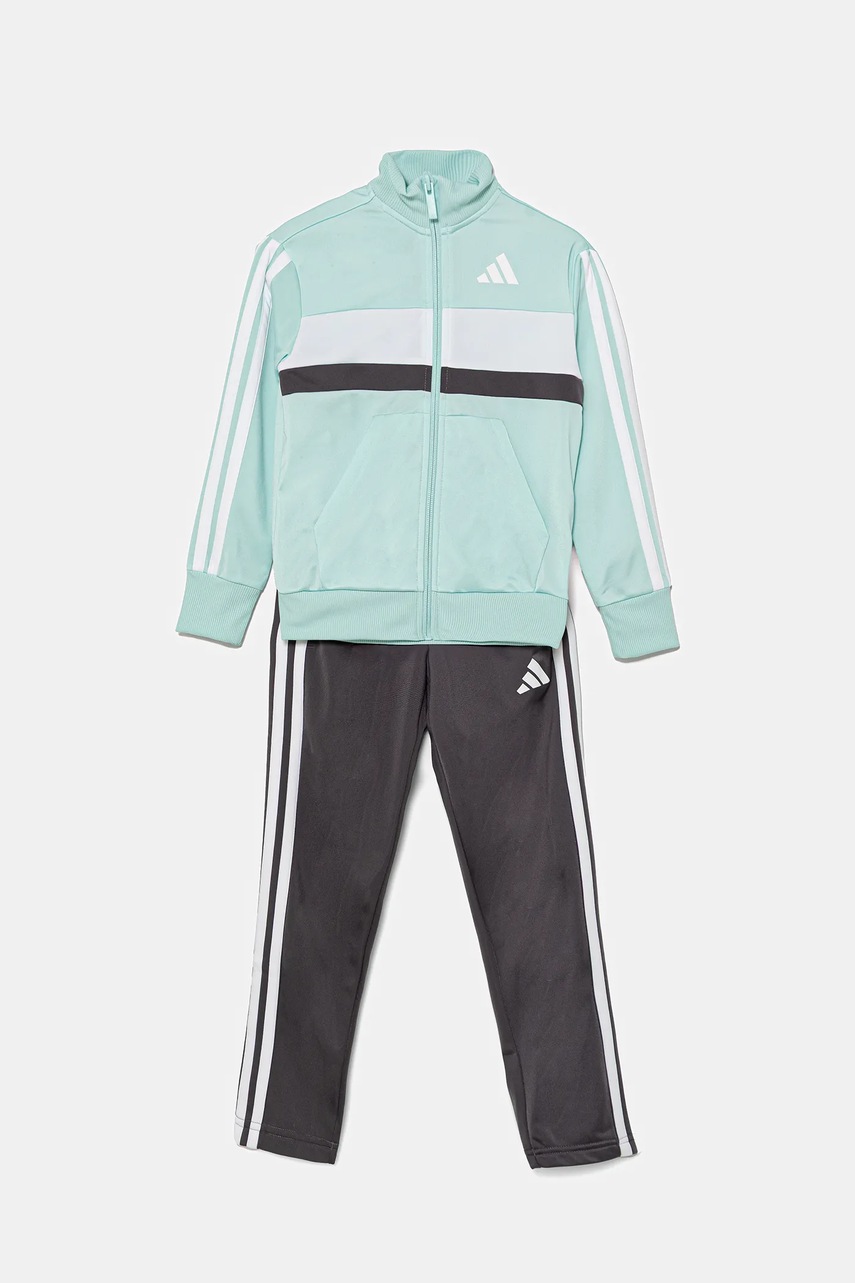 Детский спортивный костюм adidas цвет бирюзовый JC9302 в Ивано-Франковске Детский спортивный костюм adidas цвет бирюзовый JC9302 в Ивано-Франковске