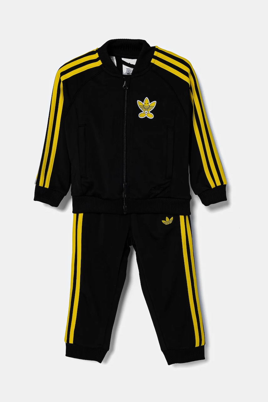 Детский спортивный костюм adidas Originals цвет чёрный JD0450 Детский спортивный костюм adidas Originals цвет чёрный JD0450