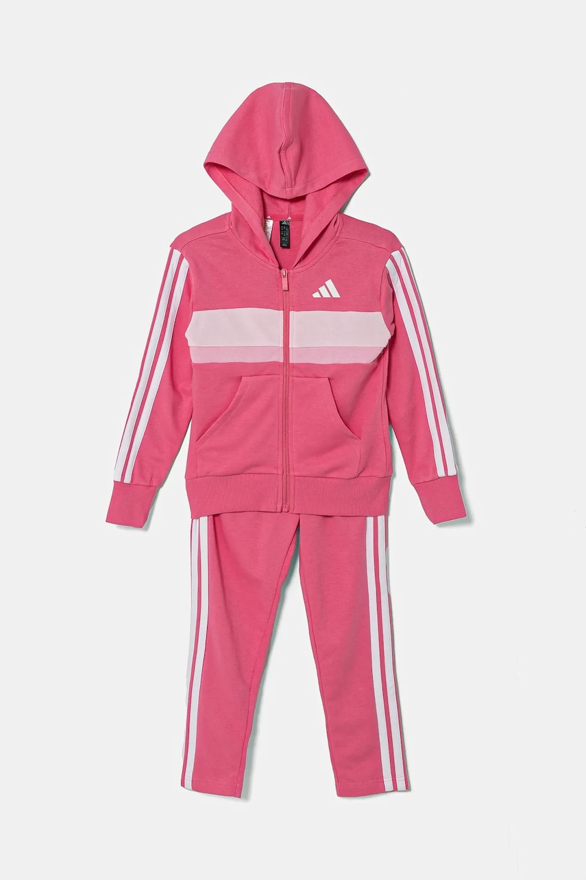 Детский спортивный костюм adidas цвет розовый JI6037 Детский спортивный костюм adidas цвет розовый JI6037