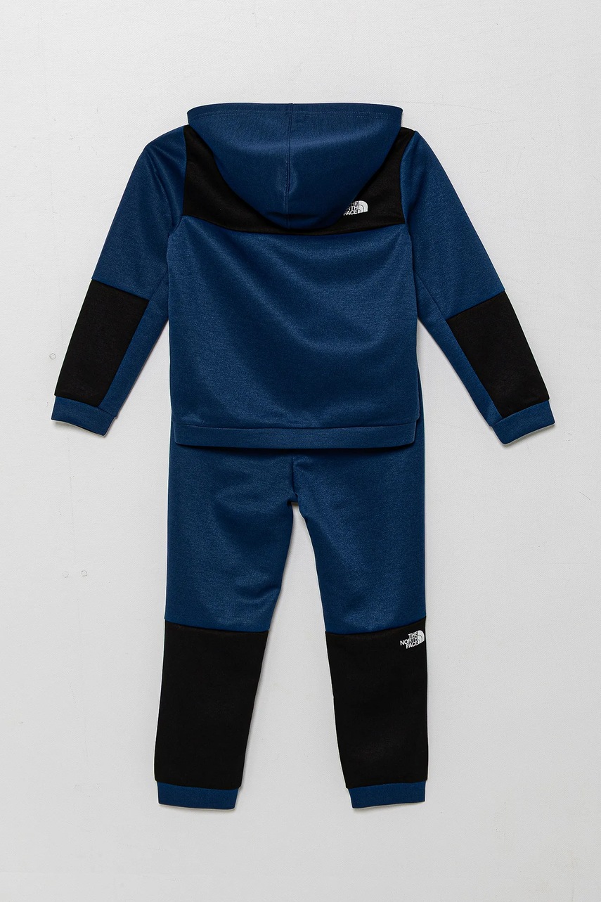 Дитячий спортивний костюм The North Face KID EASY FZ SET колір синій NF0A8783D1R1