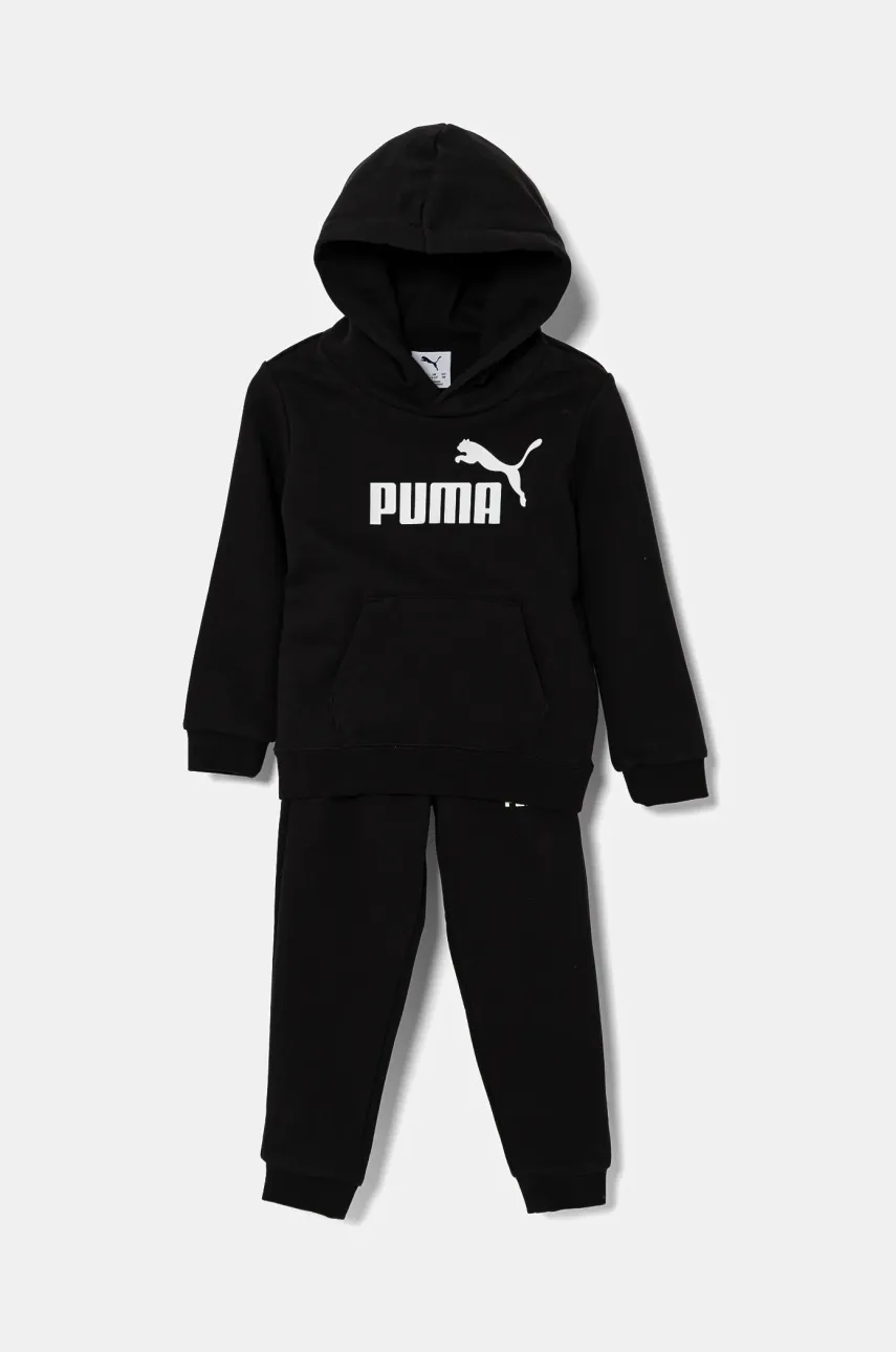 Puma trening copii ESS No.1 Logo Sweat Suit TR culoarea negru, 685709