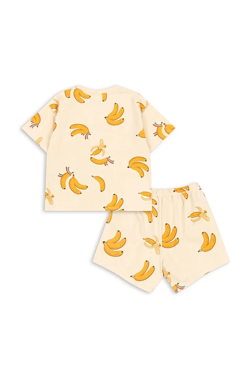 Детский комплект из хлопка Konges Sløjd LIN SET GOTS цвет бежевый KS102595