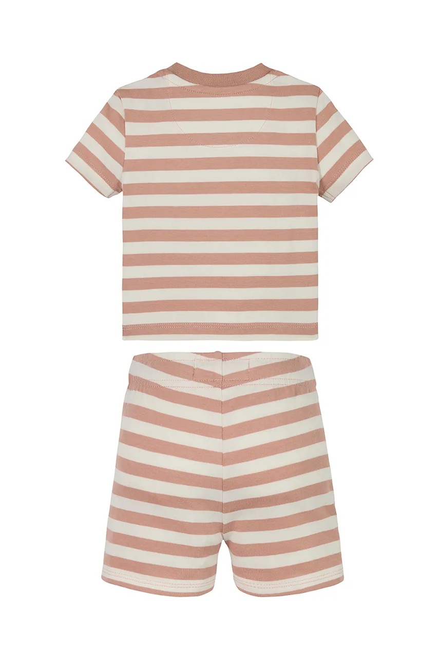 Детский комплект Calvin Klein Jeans цвет оранжевый IN0IN00310