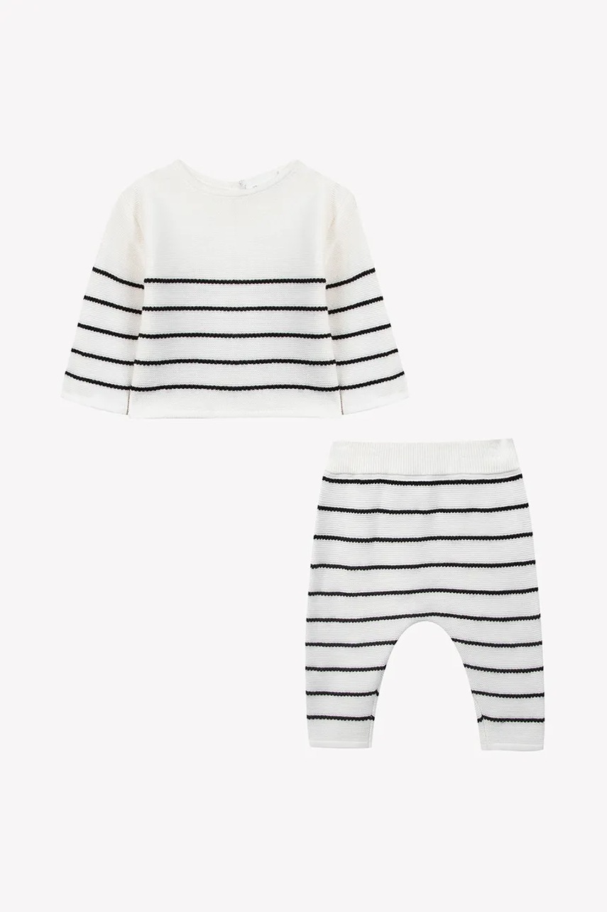 Детский хлопковый комплект Tartine et Chocolat цвет бежевый CA36000