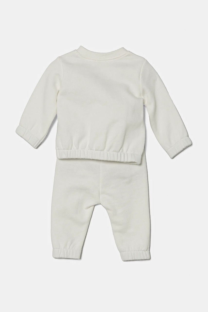 Спортивний костюм для немовлят United Colors of Benetton колір білий 3J70AK012